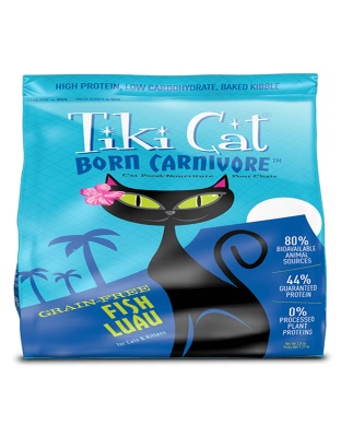 Tiki Pets Cat Carnivore Luau Fish 2.8 Lbs