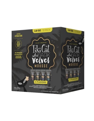 Tiki Pet Cat After Dark Mousse 2.8oz.  Variety Pack (Case of 12)