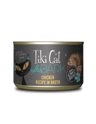Tiki Pet Cat After Dark Pate Chicken 5.5oz. Multipack (Case of 12)