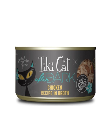 Tiki Pet Cat After Dark Pate Chicken 5.5oz. Multipack (Case of 12)