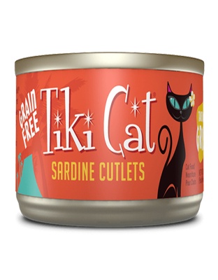 Tiki Pet Cat Tahitan Grill Sardine 2.8oz. (Case of 12)