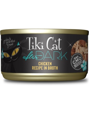 Tiki Pets Cat After Dark Chicken 2.8oz.(Case of 12)