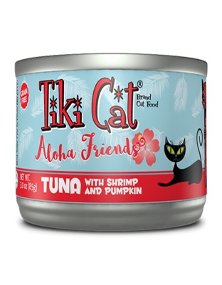 Tiki Pets Cat Aloha Tuna Shrimp 3oz. Pouch (Case of 12)