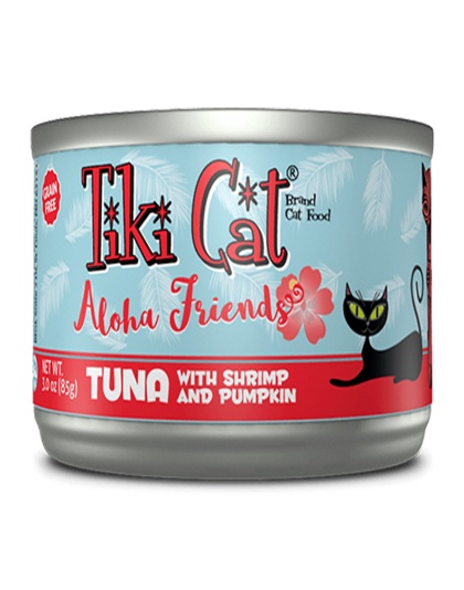 Tiki Pets Cat Aloha Tuna Shrimp 3oz. Pouch (Case of 12)