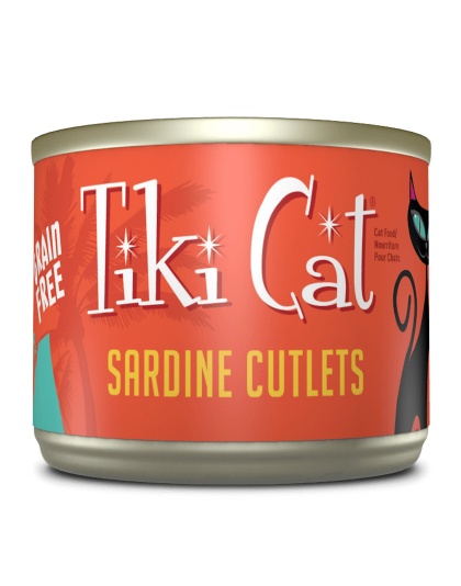 Tiki Pets Cat Tahitan Grill Sardine 6oz. (Case of 8)