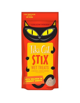 Tiki Pet Cat Stix Mousse Salmon 3oz. (Case of 12)