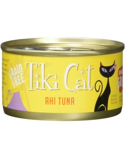 Tiki Pets Cat Hawaiian Grill Ahi Tuna 2.8oz. (Case of 12)
