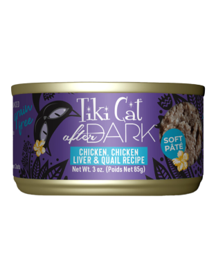 Tiki Pet Cat After Dark Pate Chicken 3Oz (12 per unit)