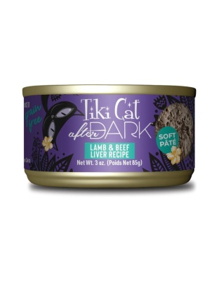 Tiki Pet Cat After Dark Pate Lamb 3Oz (12 per unit)