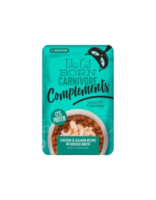 Tiki Pet Complements Chicken & Salmon 2.1Oz (12 per unit)