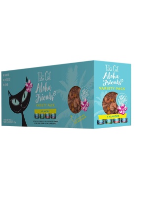 Tiki Pets Cat Aloha Friends 3oz. Variety Pack (Case of 12)
