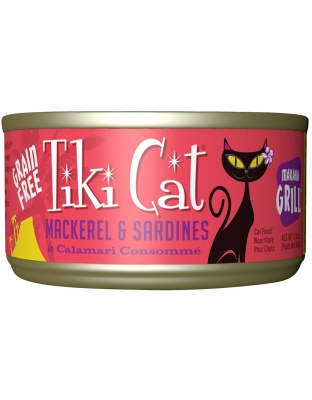 Tiki Pets Cat Makaha Grill Sardine 2.8oz. (Case of 12)