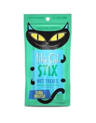 Tiki Pets Cat Stix Mousse Tuna 3oz. (Case of 12)