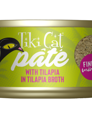 Tiki Pet Cat Luau Pate Tilapia 2.8oz. (Case of 12)