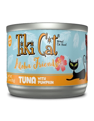 Tiki Pets Cat Aloha Tuna Pumpkin 3oz. Pouch (Case of 12)