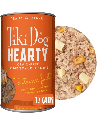 Tiki Pets Dog Hearty Autumn Feast 12.5oz. (Case of 8)