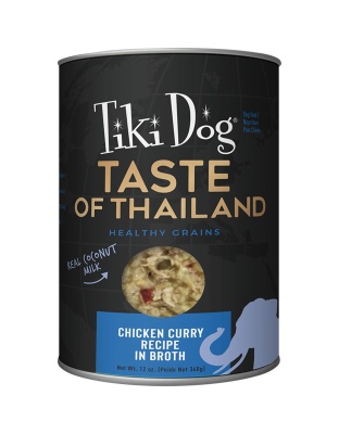 Tiki Pet Dog Taste Of The World Thailand Chicken 12oz. (Case of 8)