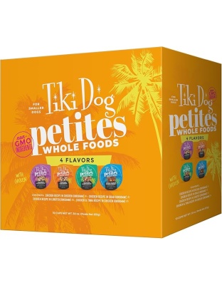 Tiki Pet Dog Wholefoods 3oz. Variety Pack (Case of 10)