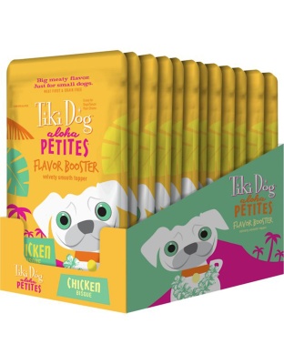 Tiki Pets Dog Aloha Bisque Chicken 1.5oz. (Case of 12)