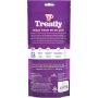 Treatly 100% USA Beefhide Bone with Header Card Natural 9in. 1 Pk