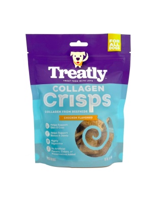Treatly Collagen Crisps Dog Treats Chicken, 1ea/5oz.