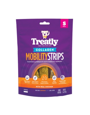 Treatly Collagen Mobility Strips Dog Chews Chicken, 1ea/SM, 5oz.