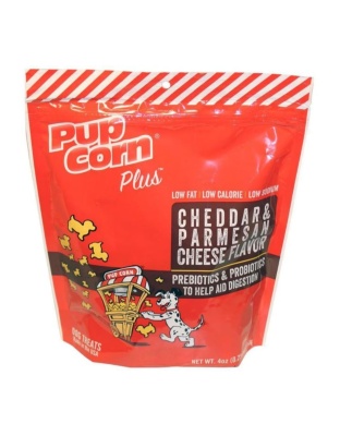 Pupcorn Plus Dog Treats Bacon/Peanut Butter 4oz.