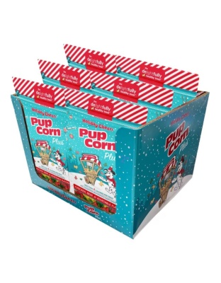 Pupcorn Plus Holiday Cheer Display Assorted 24.5oz.-6 Pc