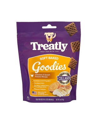 Treatly Soft Baked Goodies Dog Treats Chicken & Sweet Potato, 1ea/5oz.