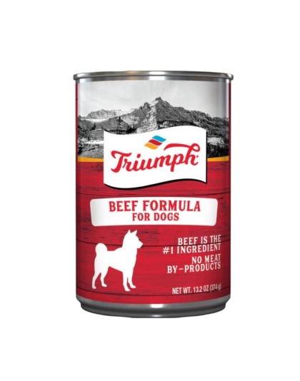 Triumph Canned Dog Food Beef 13.2oz. (Case of 12)