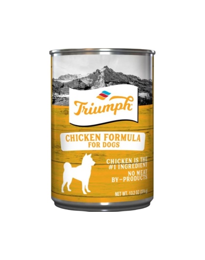 Triumph Canned Dog Food Chicken 13.2oz. (Case of 12)