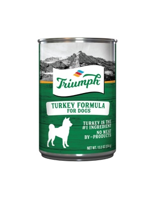 Triumph Canned Dog Food Turkey 13.2oz. (Case of 12)