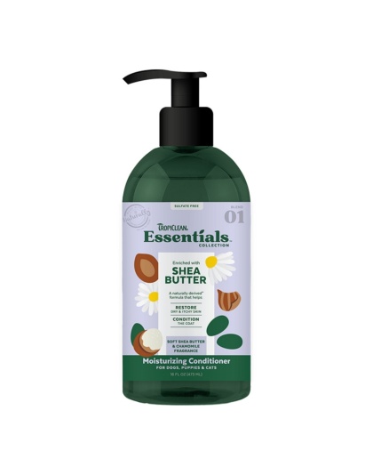 TropiClean Essentials Shea Butter Conditioner for Dogs 1ea/16 oz