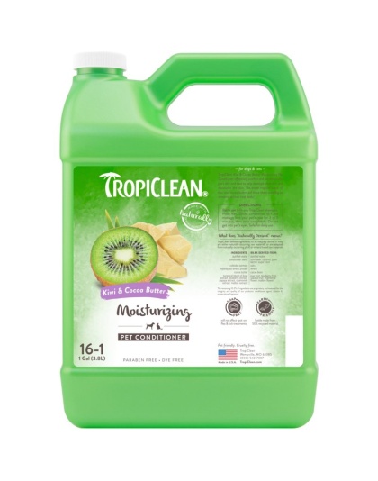 TropiClean Kiwi & Cocoa Butter Moisturizing Conditioner for Pets 1ea/1 gal