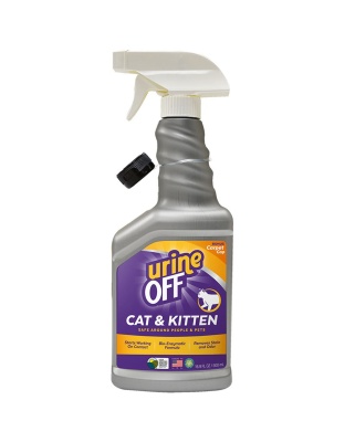 Urine Off Cat & Kitten Hard Surface Sprayer with Carpet Applicator Cap 1ea/16.9 oz