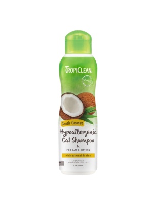 TropiClean Gentle Coconut Hypoallergenic Cat & Kitten Shampoo 1ea/12 oz