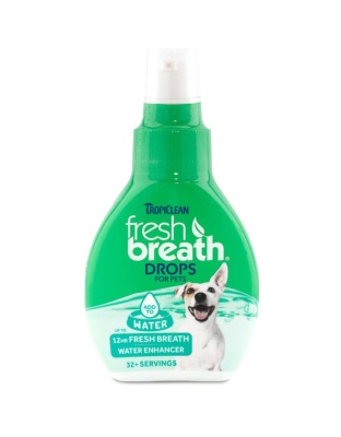 TropiClean Fresh Breath Oral Care Water Additive for Dogs 1ea/2.2 fl oz