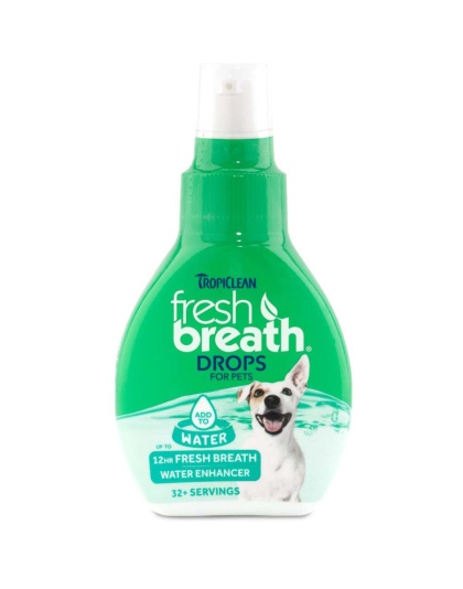 TropiClean Fresh Breath Oral Care Water Additive for Dogs 1ea/2.2 fl oz