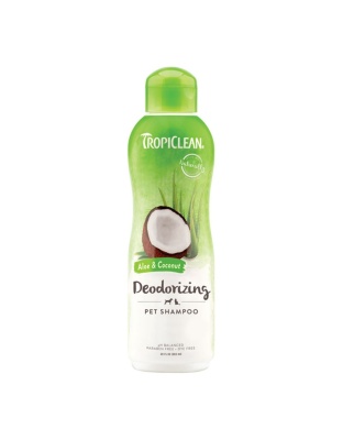 TropiClean Aloe & Coconut Deodorizing Shampoo for Pets 1ea/20 fl oz