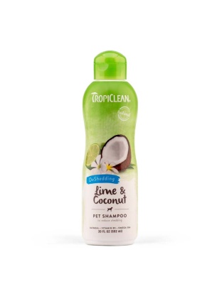 TropiClean Lime & Coconut Shed Control Shampoo for Pets 1ea/20 fl oz