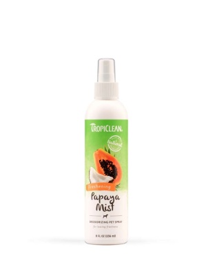 TropiClean Papaya Mist Deodorizing Pet Spray for Dogs 1ea/8 fl oz