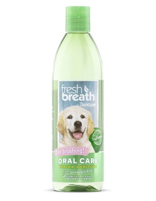 TropiClean Fresh Breath Oral Care Water Additive for Puppies 1ea/16 fl oz
