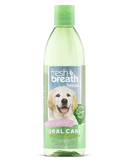 TropiClean Fresh Breath Oral Care Water Additive for Puppies 1ea/16 fl oz