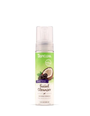 TropiClean Waterless Facial Cleanser for Dogs 1ea/7.4 fl oz