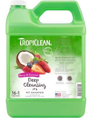 TropiClean Berry & Coconut Deep Cleansing Shampoo for Pets 1ea/1 gal