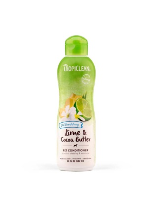 TropiClean Lime & Cocoa Butter Shed Control Conditioner for Pets 1ea/20 fl oz