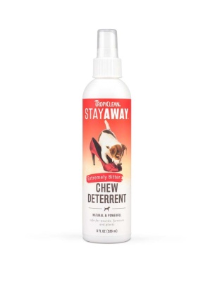 TropiClean Stay Away Pet Chew Deterrent Spray for Dogs 1ea/8 fl oz