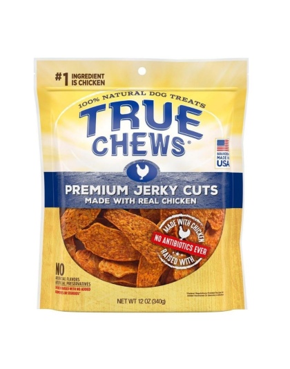 True Chews Jerky Cuts Dog 4oz. Chicken