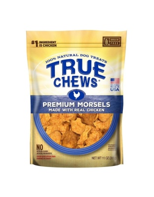 True Chews Morsels Dog 11oz. Chicken