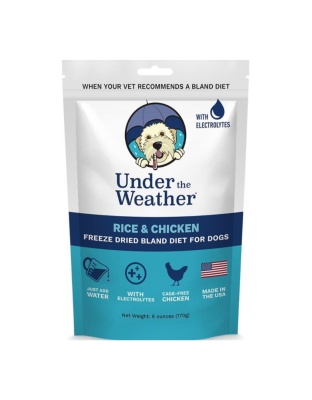 Under The Weather Bland Diet For Dogs Chicken/Rice 6oz.